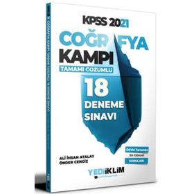 2021 Kpss Coğrafya Kampı Tamamı Çözümlü 18 Deneme Sınavı-Yediiklim Yayınları