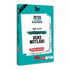 2021 Kpss Coğrafya Kısa Ve Öz Ders Notları-Yargı Yayınları