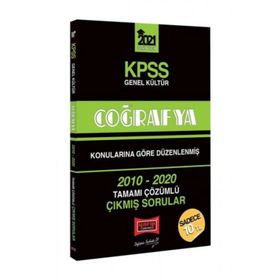 2021 Kpss Coğrafya Konularına Göre Düzenlenmiş Tamamı Çözümlü Çıkmış Sorular-Yargı Yayınları