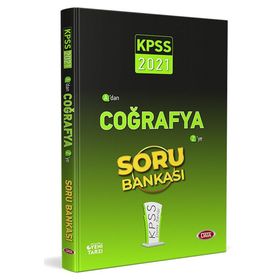 2021 KPSS Coğrafya Soru Bankası-Data Yayınları