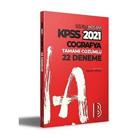 2021 KPSS Coğrafya Tamamı Çözümlü 22 Deneme-Benim Hocam Yayınları