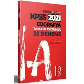 2021 KPSS Coğrafya Tamamı Çözümlü 22 Deneme-Benim Hocam Yayınları