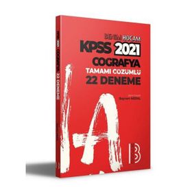 2021 KPSS Coğrafya Tamamı Çözümlü 22 Deneme-Benim Hocam Yayınları