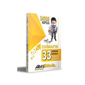 2021 Kpss Coğrafya Tamamı Çözümlü 33 Deneme-Hocawebde Yayınları