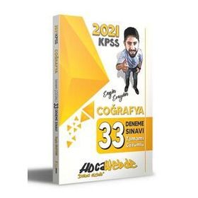 2021 Kpss Coğrafya Tamamı Çözümlü 33 Deneme-Hocawebde Yayınları