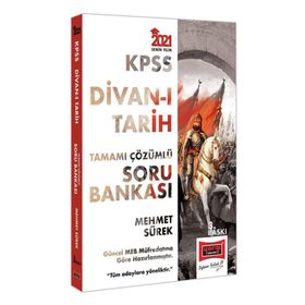 2021 Kpss Divan-ı Tarih Tamamı Çözümlü Soru Bankası-Yargı Yayınları