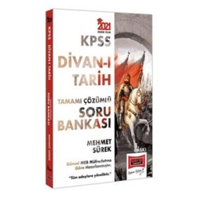 2021 Kpss Divan-ı Tarih Tamamı Çözümlü Soru Bankası-Yargı Yayınları