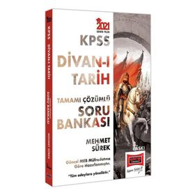 2021 Kpss Divan-ı Tarih Tamamı Çözümlü Soru Bankası-Yargı Yayınları