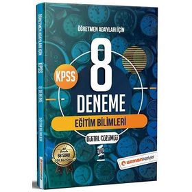2021 KPSS Eğitim Bilimleri 8 Deneme Dijital Çözümlü-Uzman Kariyer Yayınları