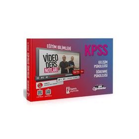 2021 KPSS Eğitim Bilimleri Gelişim Psikolojisi Öğrenme Psikolojisi Video Ders Notları-İsem Yayınları