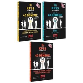 2021 Kpss Eğitim Bilimleri Gelişim Psikolojisi, Rehberlik Özel Eğitim Tamamı Çözümlü 40 Deneme-​Yargı Yayınları