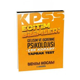 2021 KPSS Eğitim Bilimleri Öğrenme Psikolojisi Çek Kopart Yaprak Test-Yediiklim Yayınları