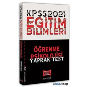 2021 KPSS Eğitim Bilimleri Öğrenme Psikolojisi Çek Kopart Yaprak Test-Yediiklim Yayınları