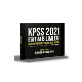 2021 Kpss Eğitim Bilimleri Öğrenme Psikolojisi Video Ders Notları-Benim Hocam Yayınları