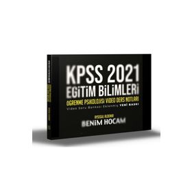 2021 Kpss Eğitim Bilimleri Öğrenme Psikolojisi Video Ders Notları-Benim Hocam Yayınları