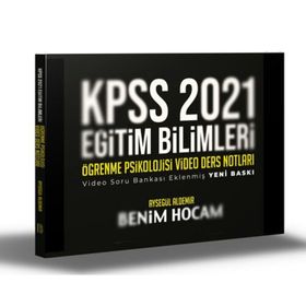 2021 Kpss Eğitim Bilimleri Öğrenme Psikolojisi Video Ders Notları-Benim Hocam Yayınları