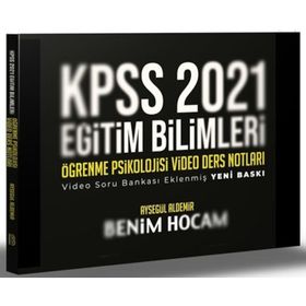 2021 Kpss Eğitim Bilimleri Öğrenme Psikolojisi Video Ders Notları-Benim Hocam Yayınları