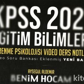 2021 Kpss Eğitim Bilimleri Öğrenme Psikolojisi Video Ders Notları-Benim Hocam Yayınları
