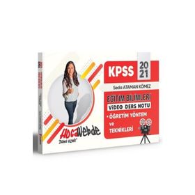 2021 KPSS Eğitim Bilimleri Öğretim Yöntem ve Teknikleri Video Ders Notları-HocaWebde Yayınları