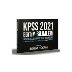 2021 Kpss Eğitim Bilimleri Ölçme Ve Değerlendirme Video Ders Notları-Benim Hocam Yayınları