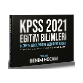2021 Kpss Eğitim Bilimleri Ölçme Ve Değerlendirme Video Ders Notları-Benim Hocam Yayınları