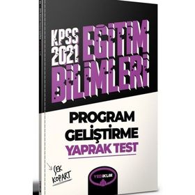 2021 Kpss Eğitim Bilimleri Popüler Rehberlik ve Özel Eğitim Tamamı Çözümlü 30 Deneme-Yediiklim Yayınları