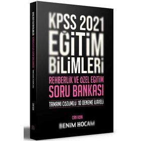 2021 Kpss Eğitim Bilimleri Rehberlik Ve Özel Eğitim Soru Bankası-Benim Hocam Yayınları