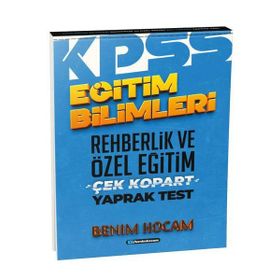 2021 Kpss Eğitim Bilimleri Rehberlik Ve Özel Eğitim Soru Bankası-Benim Hocam Yayınları