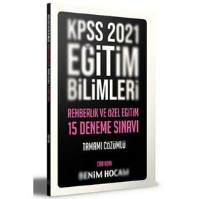 2021 Kpss Eğitim Bilimleri Rehberlik Ve Özel Eğitim Soru Bankası-Benim Hocam Yayınları
