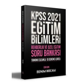 2021 Kpss Eğitim Bilimleri Rehberlik Ve Özel Eğitim Soru Bankası-Benim Hocam Yayınları