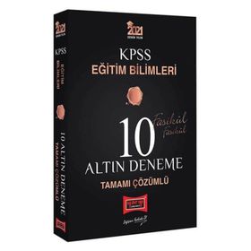 2021 Kpss Eğitim Bilimleri Tamamı Çözümlü 10 Altın Fasikül Deneme-Yargı Yayınları