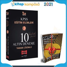 2021 Kpss Eğitim Bilimleri Tamamı Çözümlü 10 Altın Fasikül Deneme-Yargı Yayınları