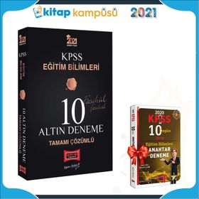 2021 Kpss Eğitim Bilimleri Tamamı Çözümlü 10 Altın Fasikül Deneme-Yargı Yayınları