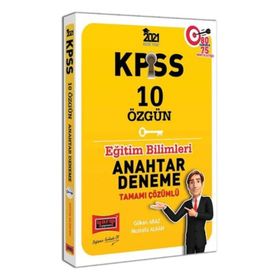 2021 Kpss Eğitim Bilimleri Tamamı Çözümlü 10 Özgün Anahtar Deneme-Yargı Yayınları