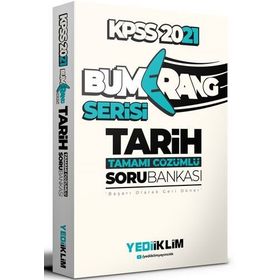 2021 KPSS Genel Kültür Bumerang Tarih Tamamı Çözümlü Soru Bankası-Yediiklim Yayınları