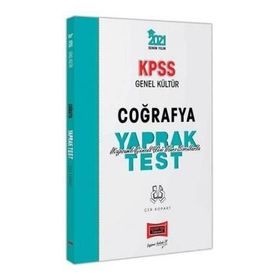 2021 Kpss Genel Kültür Coğrafya Çek Kopart Yaprak Test-Yargı Yayınları