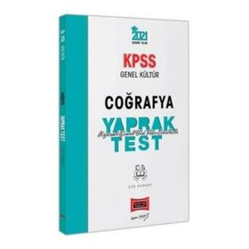 2021 Kpss Genel Kültür Coğrafya Çek Kopart Yaprak Test-Yargı Yayınları