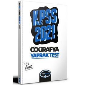 2021 KPSS Genel Kültür Coğrafya Çek Kopart Yaprak Test-Yediiklim Yayınları