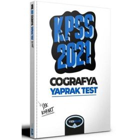 2021 KPSS Genel Kültür Coğrafya Çek Kopart Yaprak Test-Yediiklim Yayınları