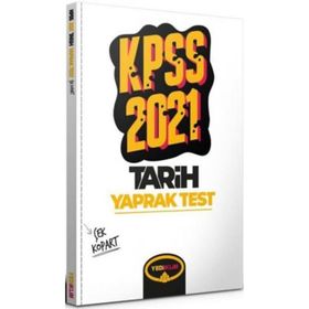 2021 KPSS Genel Kültür Tarih Çek Kopart Yaprak Test-Yediiklim Yayınları