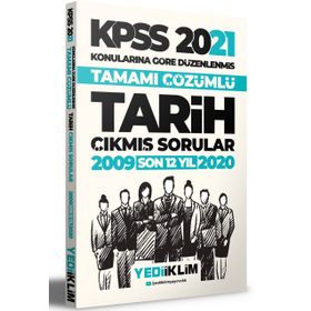 2021 Kpss Genel Kültür Tarih Soru Dünyası-Yediiklim Yayınları