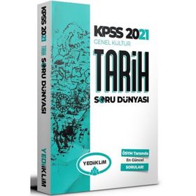 2021 Kpss Genel Kültür Tarih Soru Dünyası-Yediiklim Yayınları