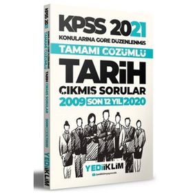 2021 Kpss Genel Kültür Tarih Soru Dünyası-Yediiklim Yayınları