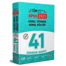 2021 KPSS Genel Yetenek Genel Kültür 41 Deneme-Data Yayınları