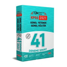 2021 KPSS Genel Yetenek Genel Kültür 41 Deneme-Data Yayınları