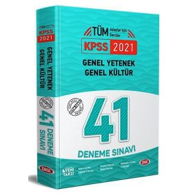 2021 KPSS Genel Yetenek Genel Kültür 41 Deneme-Data Yayınları