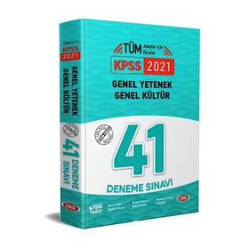 2021 KPSS Genel Yetenek Genel Kültür 41 Deneme-Data Yayınları