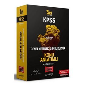 2021 KPSS Genel Yetenek Genel Kültür Konu Konu Tamamı Çözümlü Çıkmış Sorular-Yargı Yayınları
