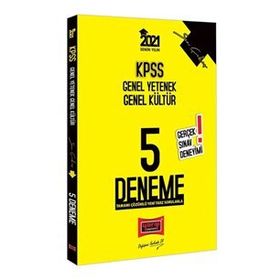 2021 KPSS Genel Yetenek Genel Kültür Konuşan Çözümlü 5 Deneme-Yargı Yayınları