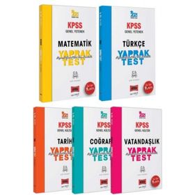2021 Kpss Genel Yetenek Genel Kültür Soru Denizi Çek Kopart Yaprak Test-Yargı Yayınları